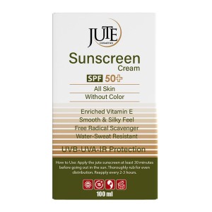 ضد آفتاب پمپی بی‌رنگ +SPF50 انواع پوست ژوت