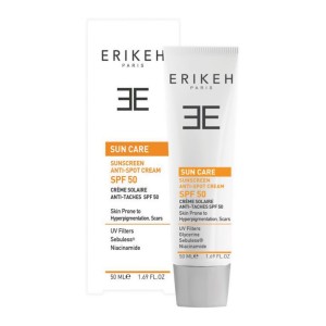 ضد آفتاب و ضد لک بی‌رنگ SPF50 اریکه
